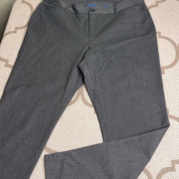 Eddie Bauer Travel Pants Straight Leg Mid Rise Curvy Trousers size 14 - Picture 16 of 17
